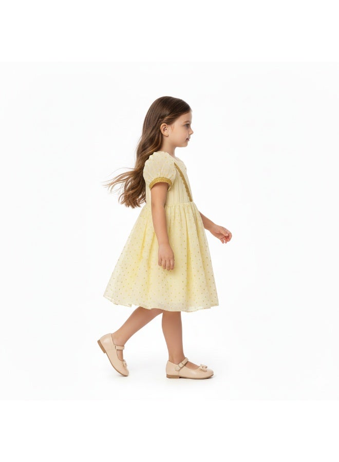 D'Daniela Golden Glow Dress - Yellow - Image 4